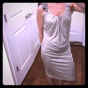 MAJE silver gray dress size 2